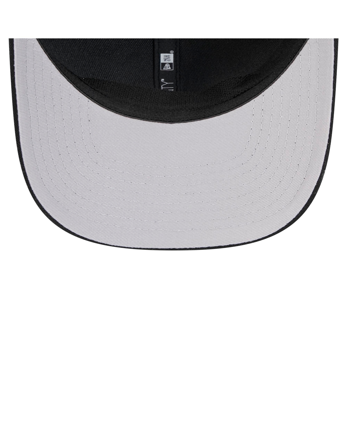 NEW ERA MEN'S GRAY PITTSBURGH PIRATES LABELED 9SEVENTY STRETCH-SNAP ADJUSTABLE HAT 