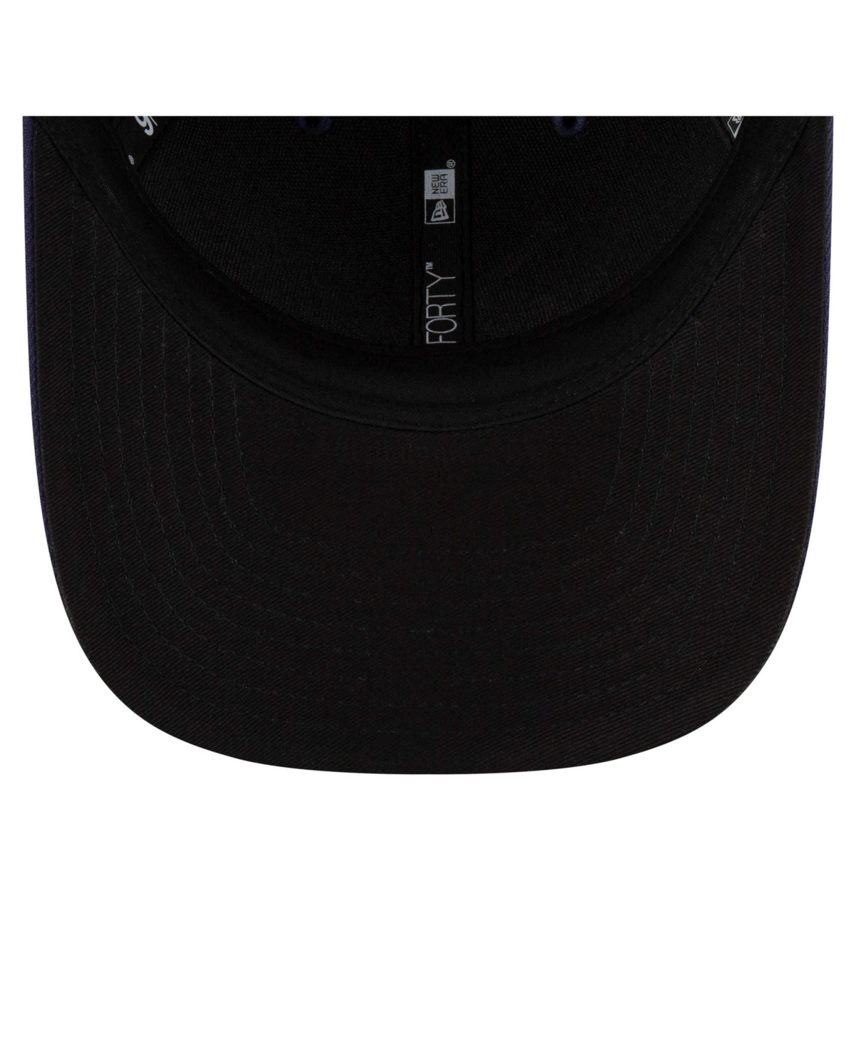 NEW ERA MEN'S NAVY TAMPA BAY RAYS PLAYER REPLICA 9FORTY ADJUSTABLE HAT 