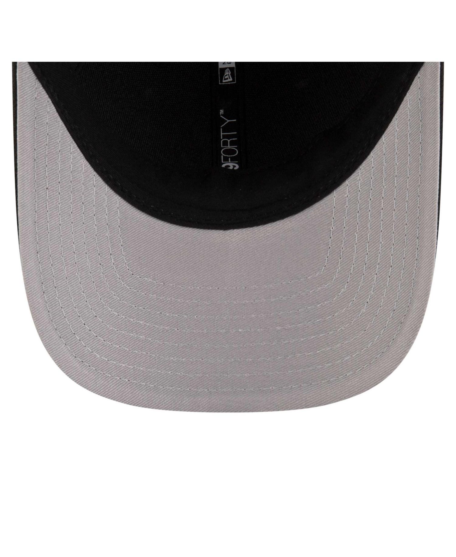 Men's Black Atlanta Braves Player Replica 9FORTY Adjustable Hat