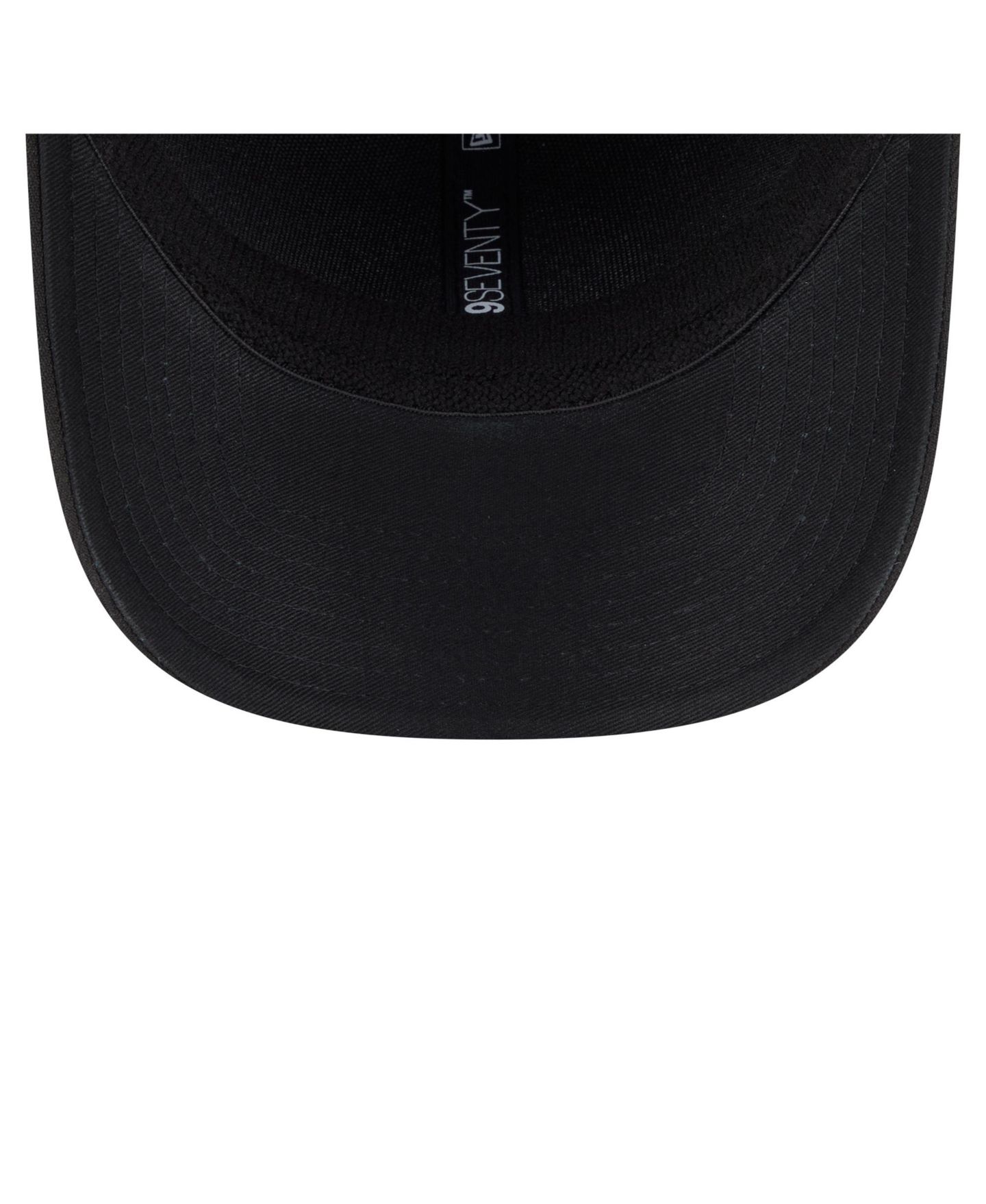 Мужская кепка New Era Black Miami Marlins Player Replica 9SEVENTY Adjustable Hat — фото 2