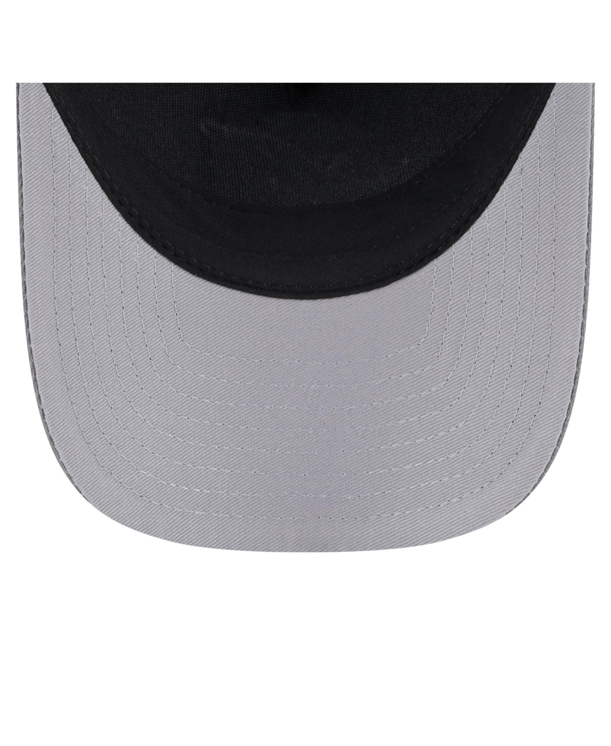NEW ERA MEN'S GRAY MIAMI DOLPHINS DOMAIN 9FORTY A-FRAME TRUCKER ADJUSTABLE HAT 