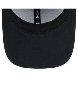 Big Boys and Girls Black San Francisco 49ers Throwback Main B-Dub 9FORTY Adjustable Hat