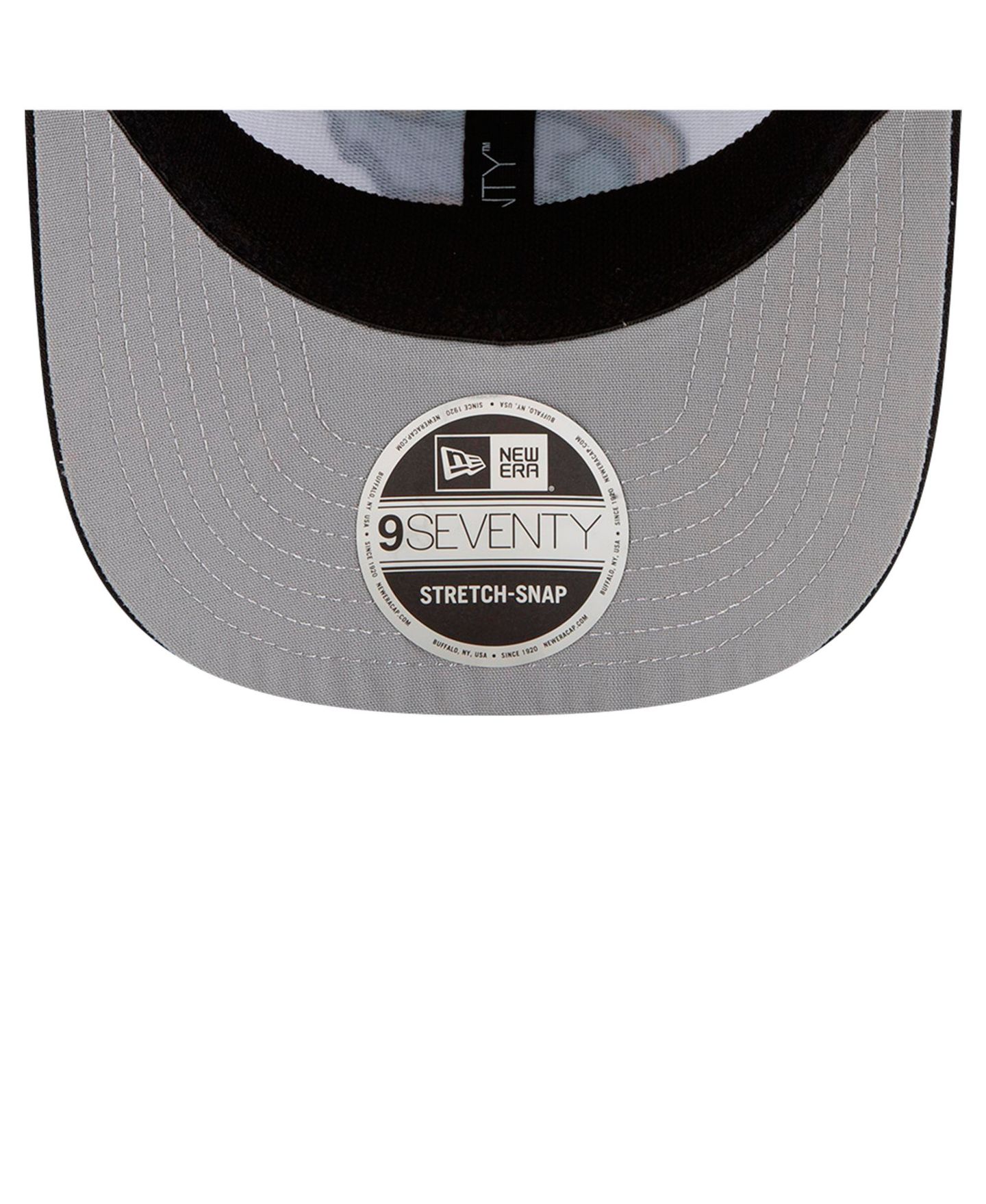 Мужской головной убор New Era White/Green Mark Martin Quaker State 9SEVENTY Stretch-snap Hat — фото 2