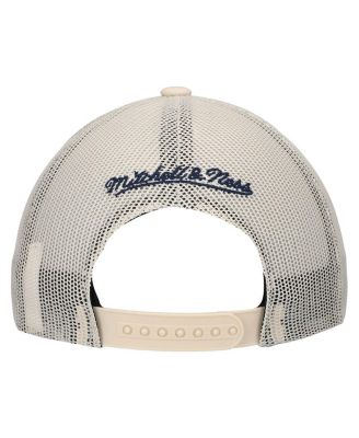 Men's Cream Denver Nuggets Trucker Adjustable Hat