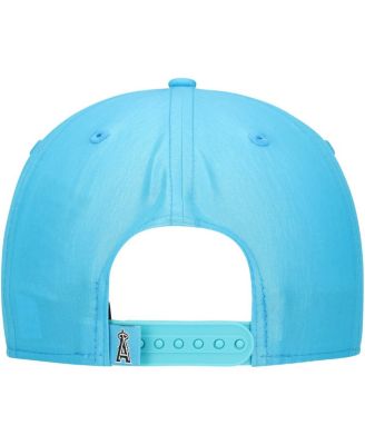 Men's Blue Los Angeles Angels Neon Golfer Snapback Hat
