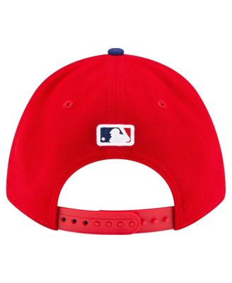 Men's Red Philadelphia Phillies Player Replica 9FORTY Adjustable Hat