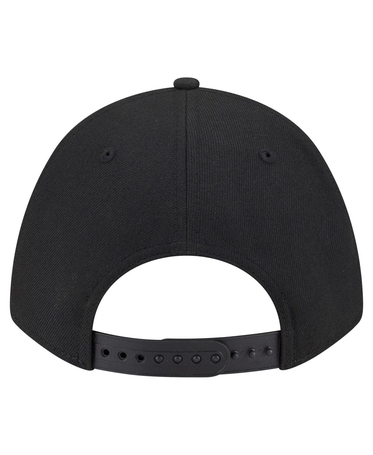 New Era Men's Black Colorado Rockies 9forty M-crown Adjustable Hat In Black