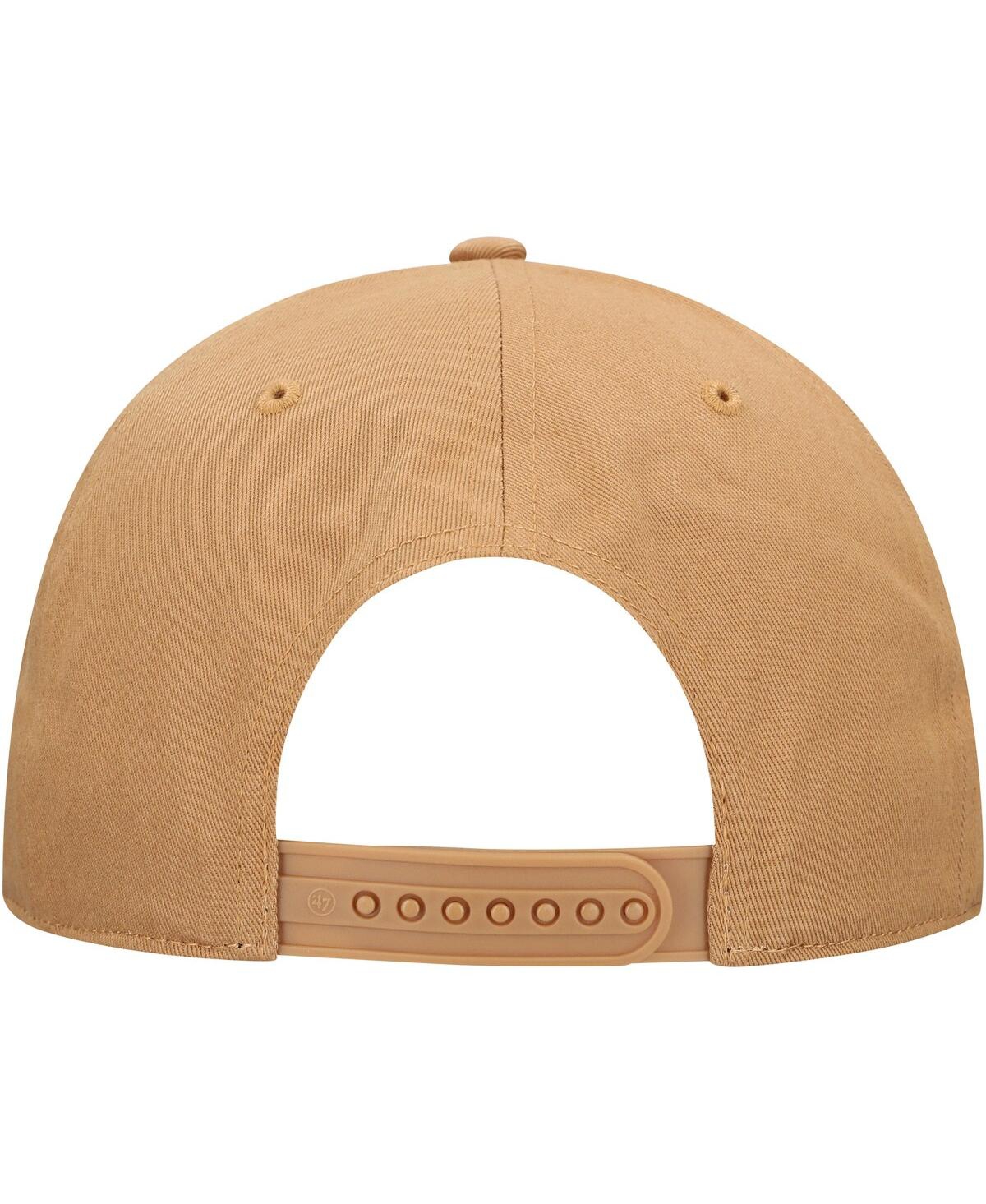 47 Brand Men's Tan Anaheim Ducks Barnes Hitch Adjustable Hat In Tan