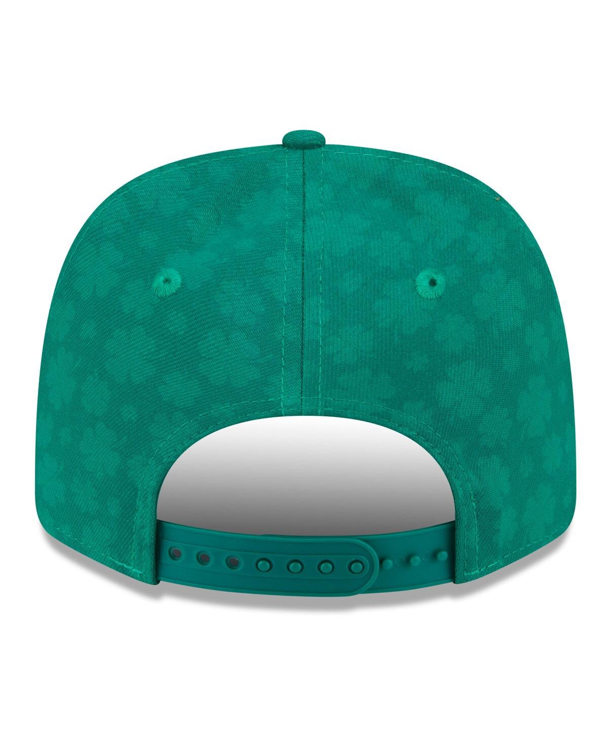 New Era Men's Kelly Green Atlanta Braves St. Patrick's Day 9seventy Adjustable Hat In Kelly Green