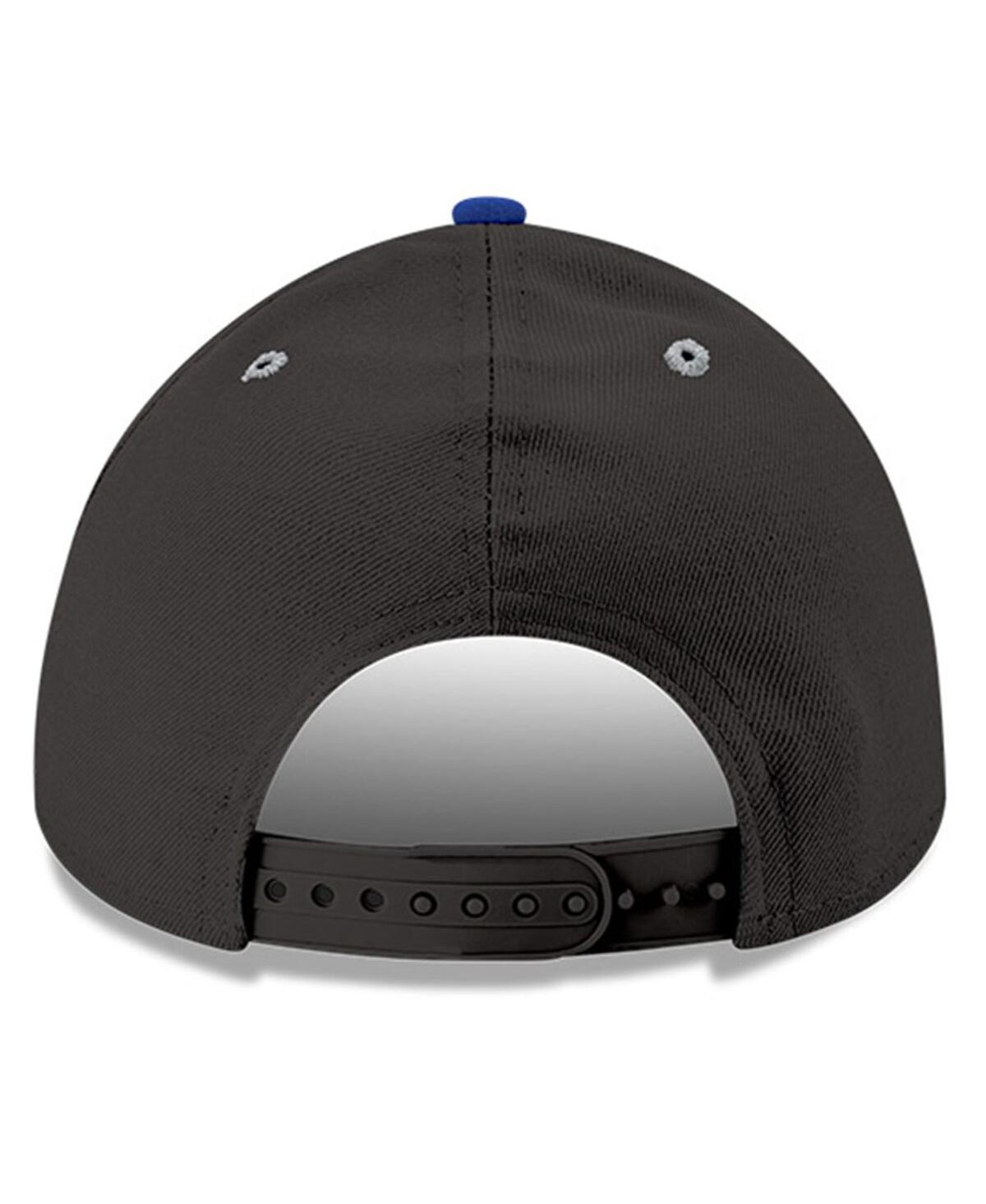 NEW ERA MEN'S BLACK/ROYAL JIMMIE JOHNSON NASCAR HALL OF FAME CLASS OF 2024 9FORTY ADJUSTABLE HAT 