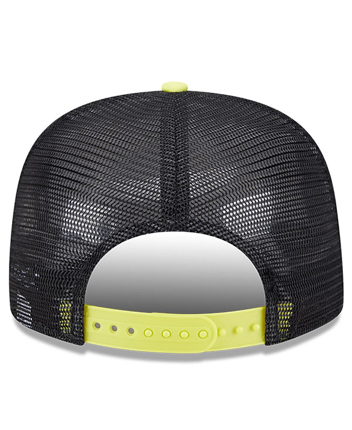 New Era Men's Black Ryan Blaney 9fifty A-frame Retro Script Snapback Hat In Black