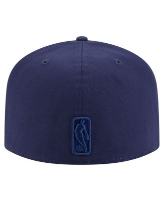 Men's Navy Boston Celtics Colorpack A-Frame Pinch Front 59FIFTY Fitted Hat