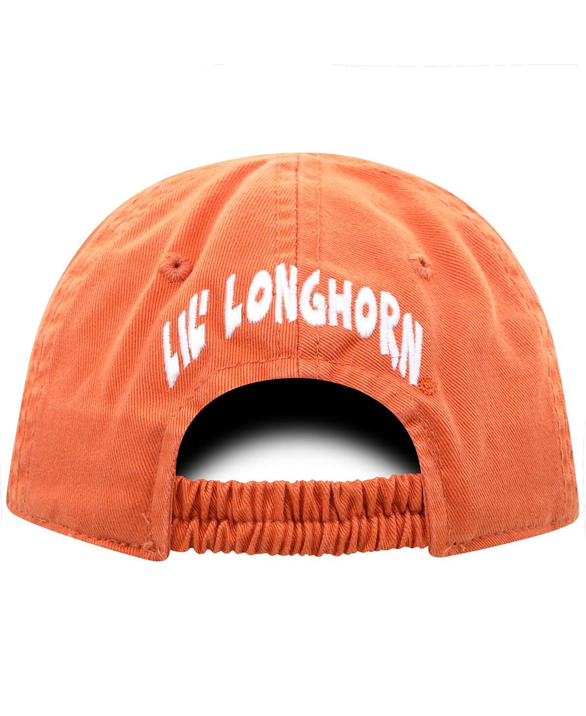 Top Of The World Baby Boys And Girls Texas Orange Texas Longhorns Mini Me Victory Flex Hat In Burnt Orange