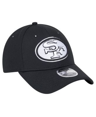 Big Boys and Girls Black San Francisco 49ers Throwback Main B-Dub 9FORTY Adjustable Hat