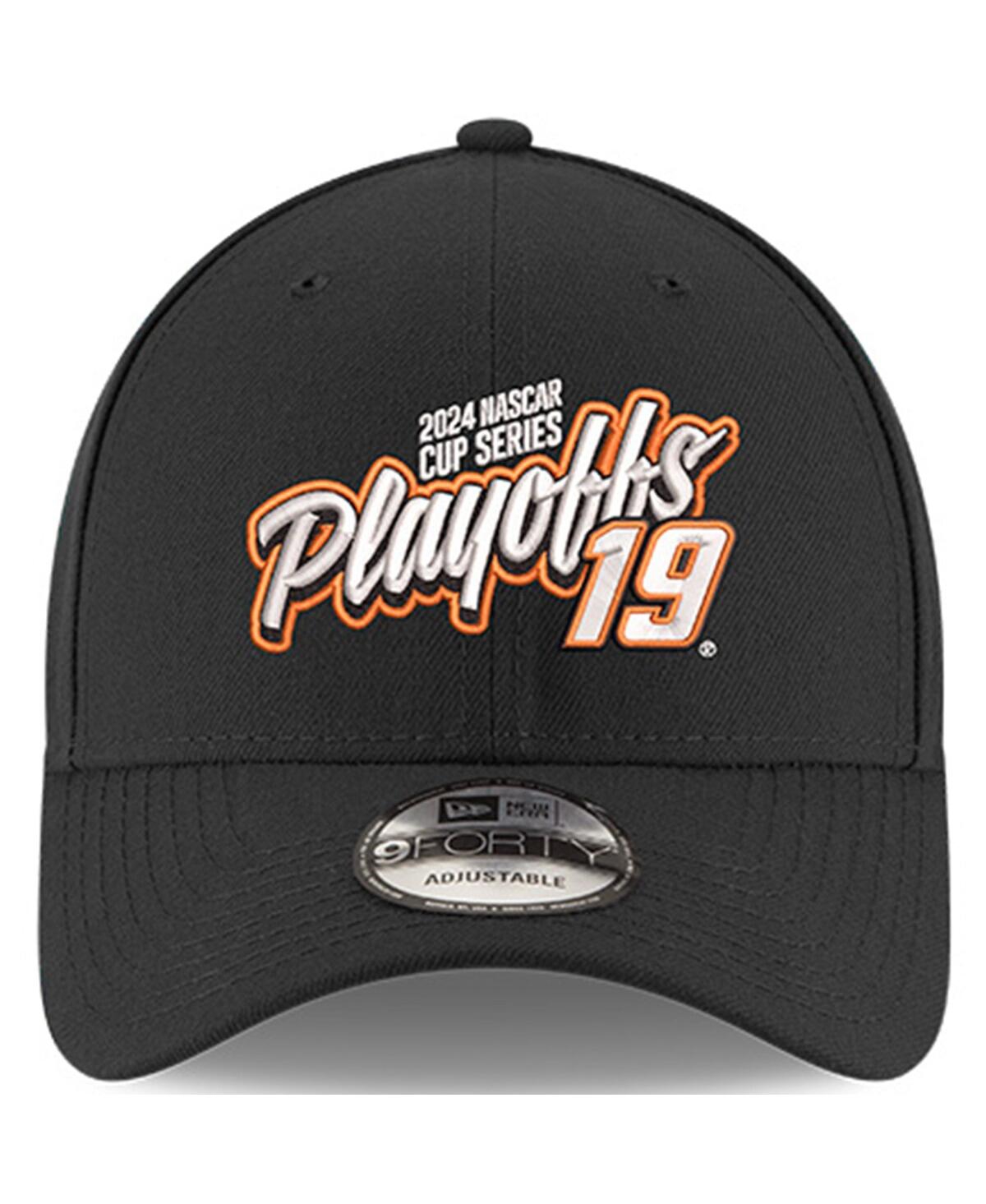 NEW ERA MEN'S BLACK MARTIN TRUEX JR 2024 NASCAR CUP SERIES PLAYOFFS 9FORTY ADJUSTABLE HAT 