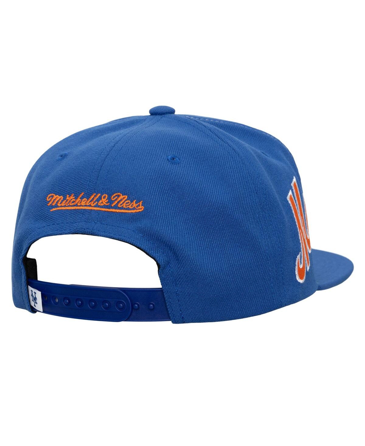 Mitchell & Ness Men's Blue New York Mets Big Time Snapback Hat In Blue