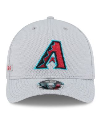 Men's Gray Arizona Diamondbacks 2025 MLB Clubhouse 9FORTY M-Crown Adjustable Hat
