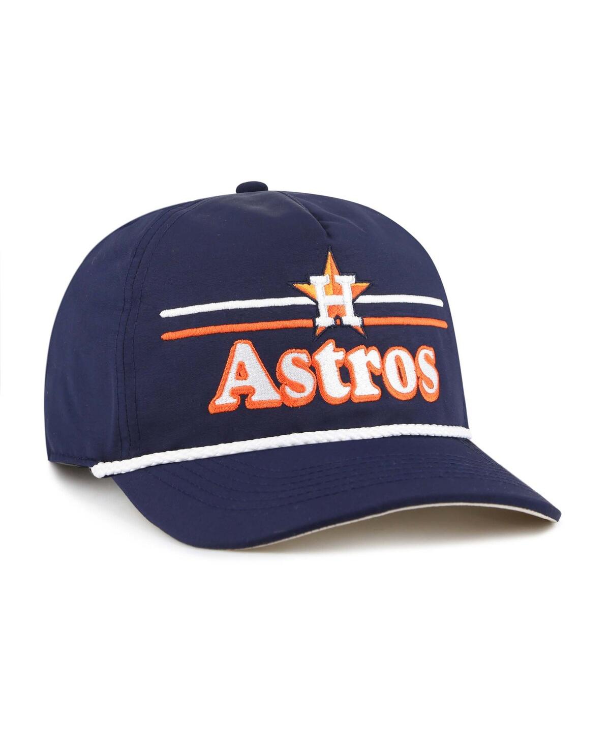 47 Brand Men's Navy Houston Astros Campscape Hitch Adjustable Hat In Navy