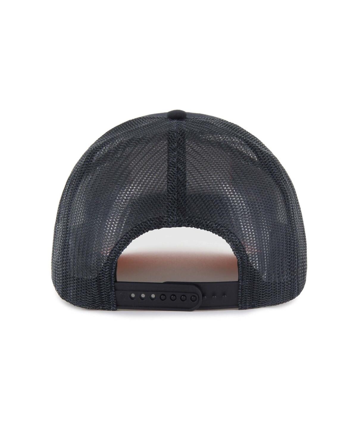 47 Brand Men's Navy Detroit Tigers Hardline Trucker Adjustable Hat In Navy