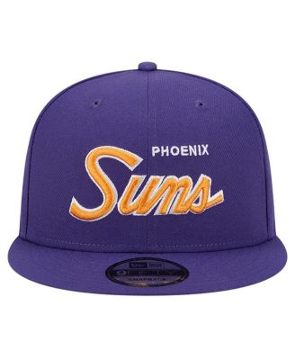 Men's Purple Phoenix Suns Script Side Patch 9FIFTY Snapback Hat