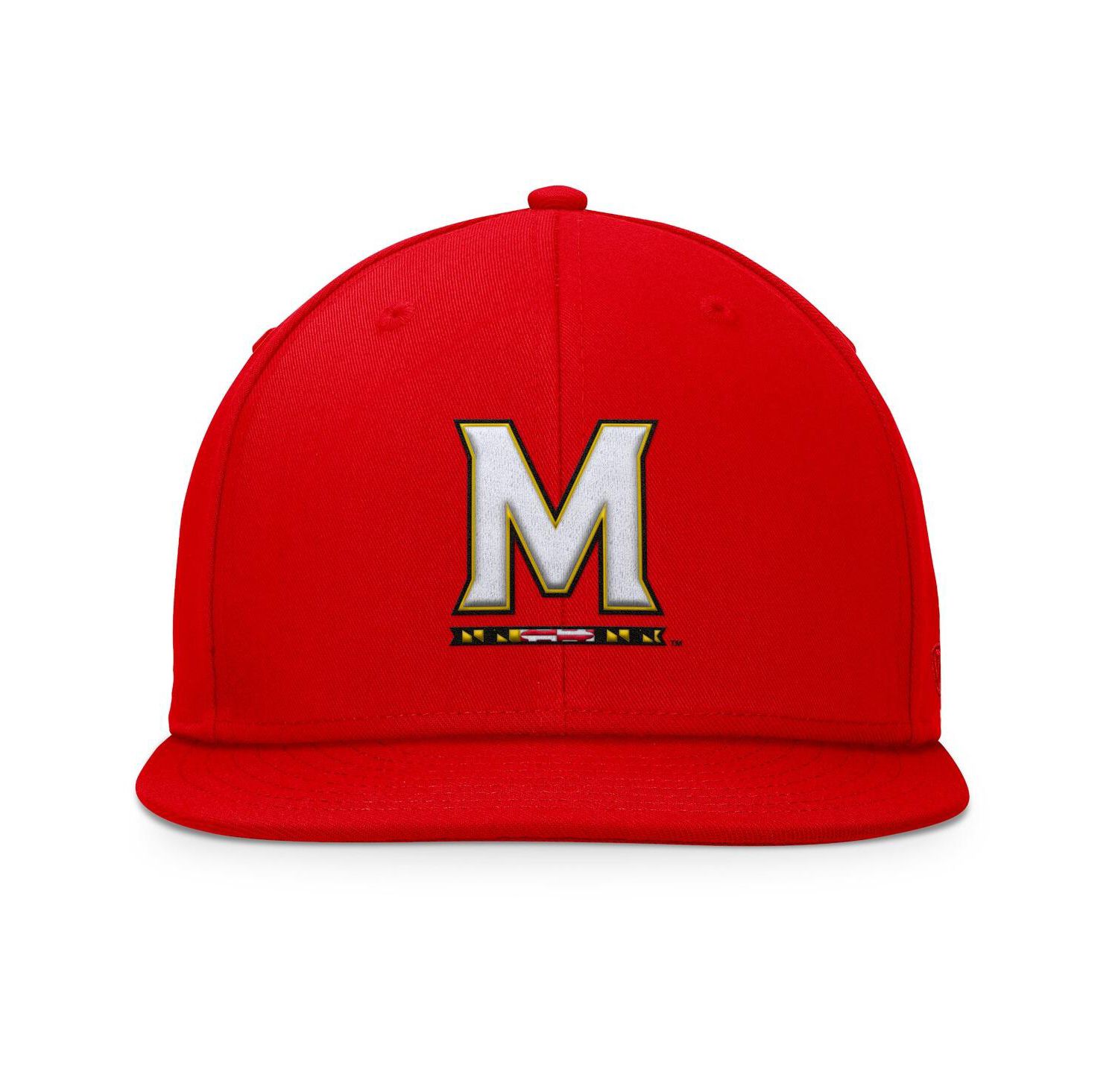 Men's Red Maryland Terrapins Fundamental Snapback Hat