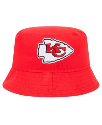 Men's Red Kansas City Chiefs Helmet Bucket Hat