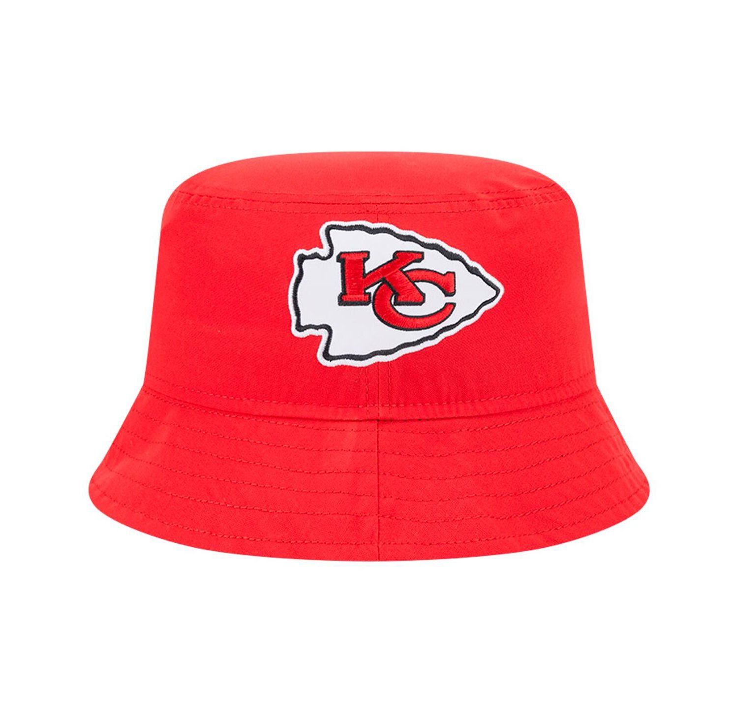 Men's Red Kansas City Chiefs Helmet Bucket Hat