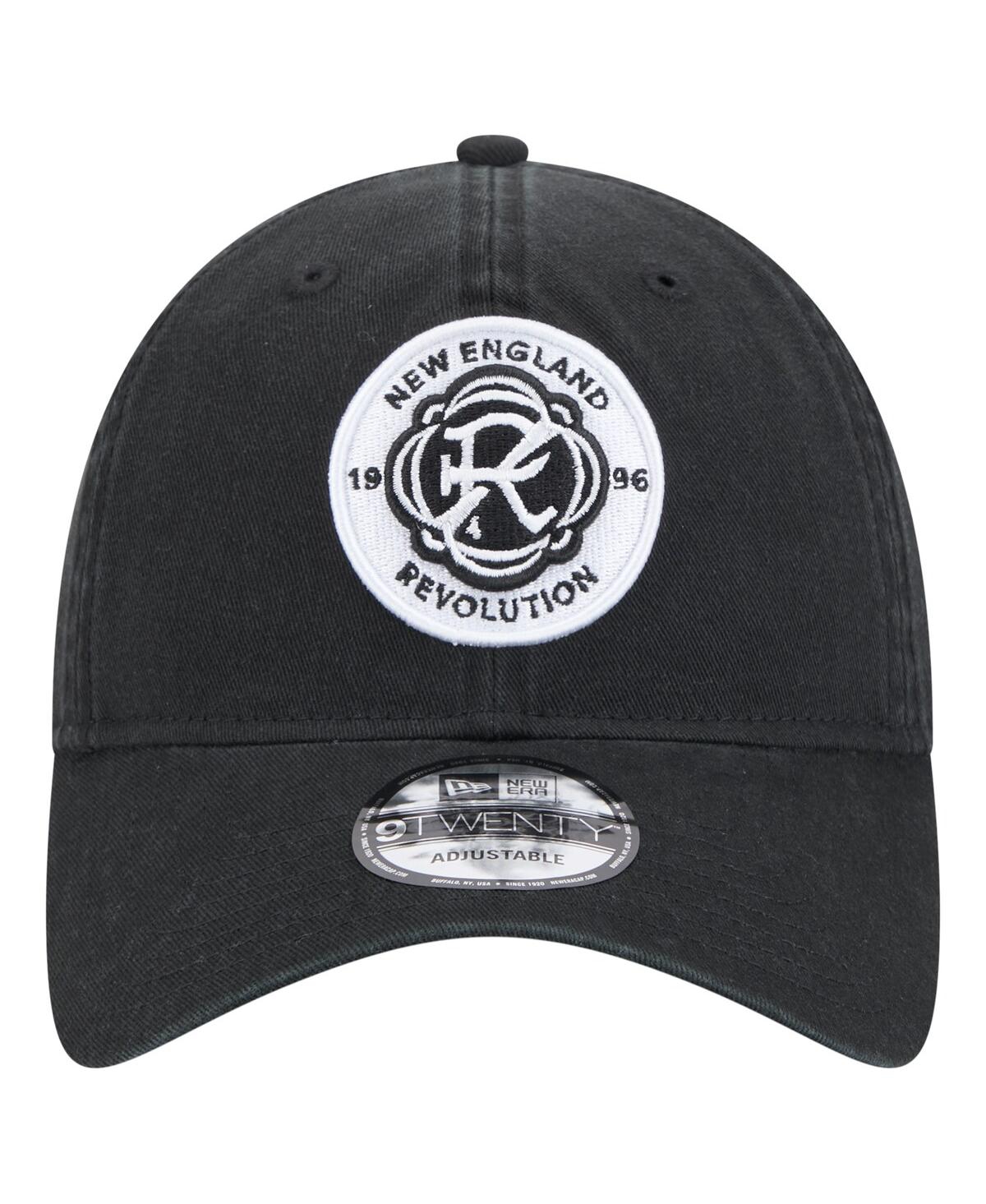 NEW ERA MEN'S BLACK NEW ENGLAND REVOLUTION 2025 KICKOFF 9TWENTY ADJUSTABLE HAT 