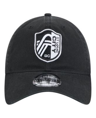 Men's Black St. Louis City SC 2025 Kickoff 9TWENTY Adjustable Hat