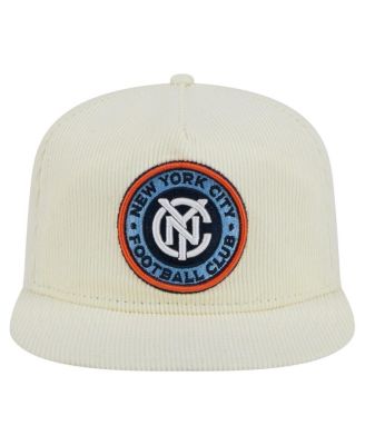 Men's&nbsp;Cream New York City FC 2025 Kickoff Snapback Golfer Hat