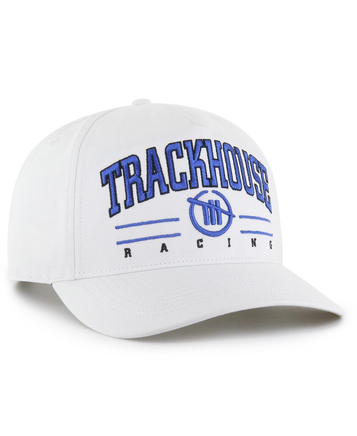 47 Brand Men's White Trackhouse Racing Roscoe Hitch Adjustable Hat In White