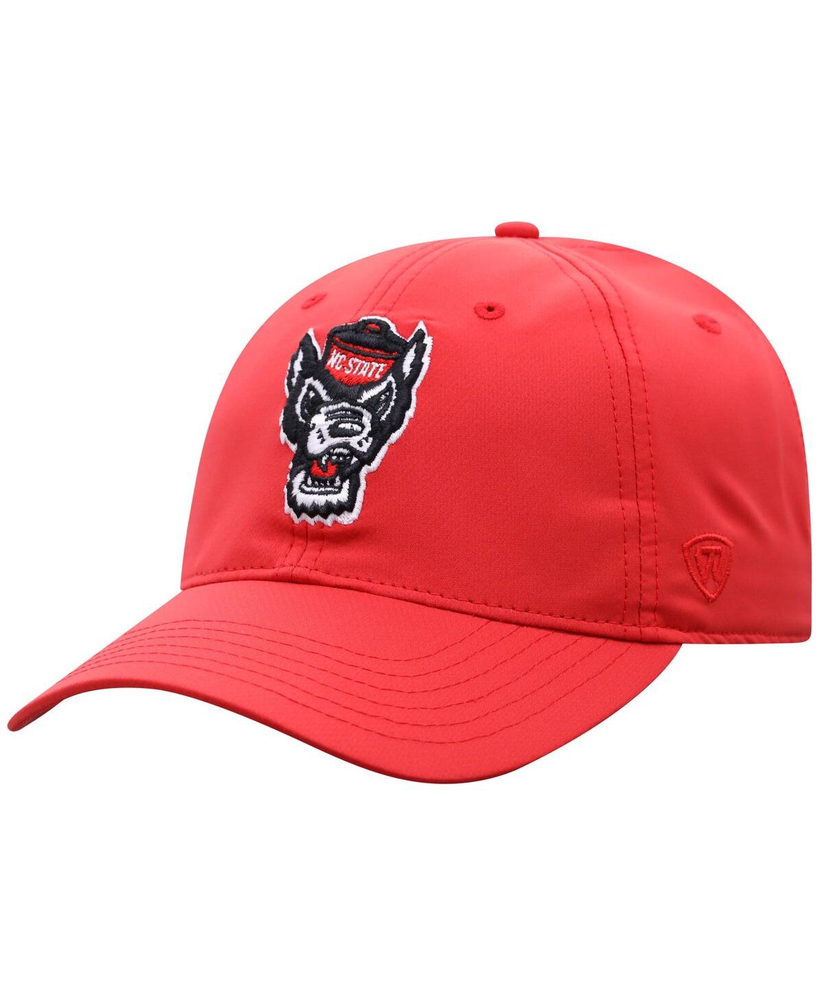 Top Of The World Men's Red Nc State Wolfpack Victory Trainer Adjustable Hat In Red