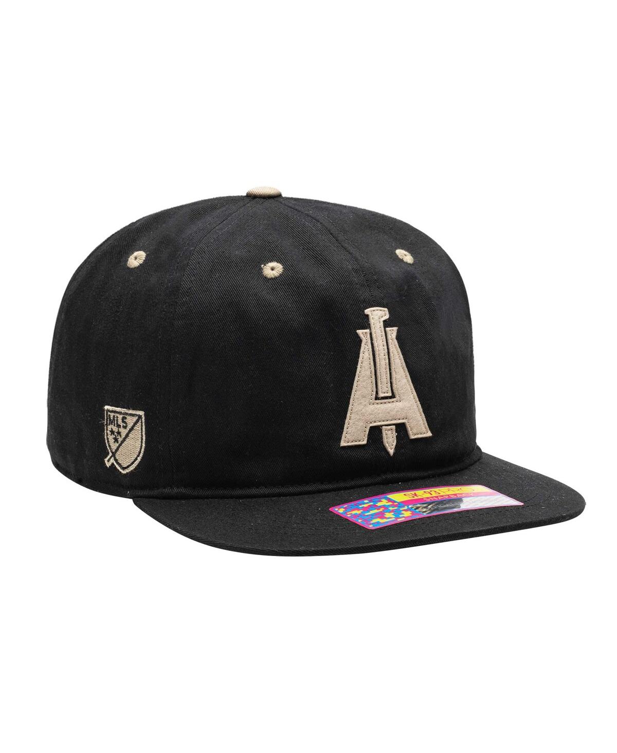 Men's Atlanta United Fc Black Bankroll Snapback Hat - Black