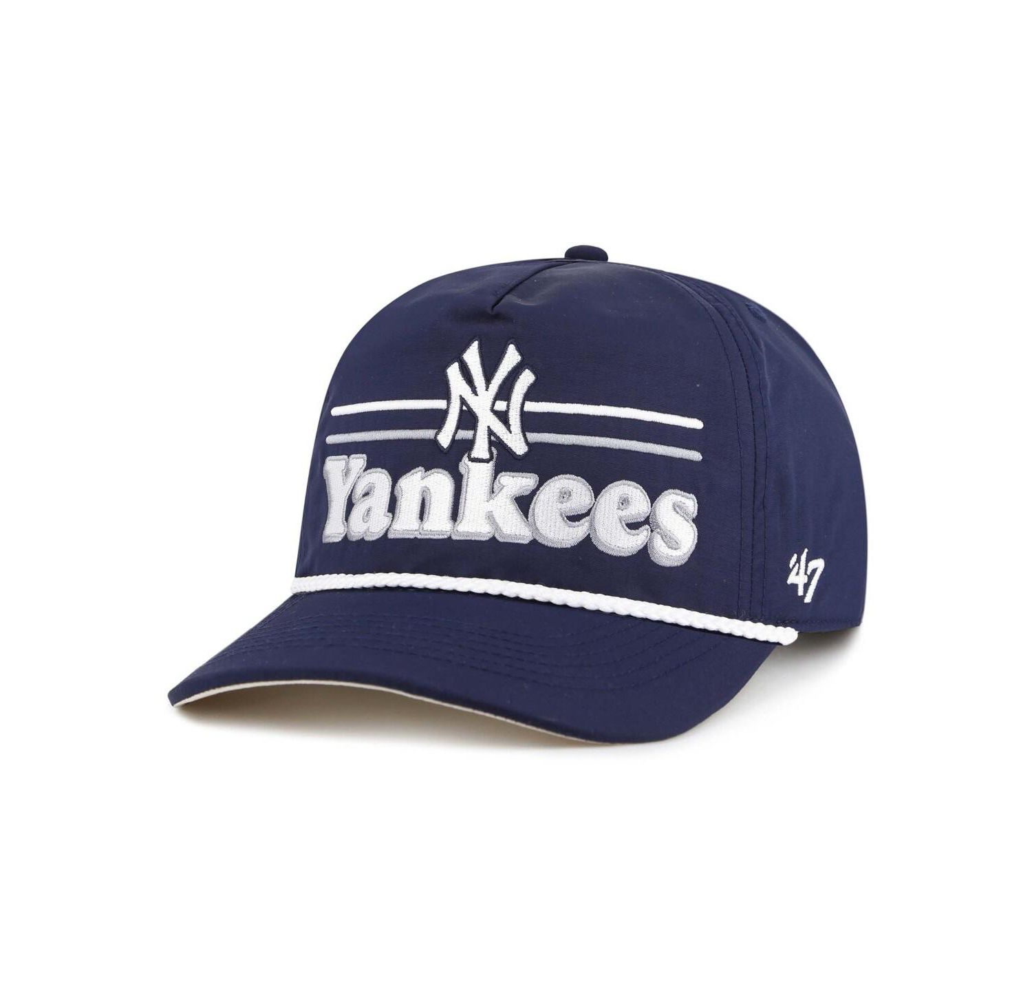 Men's Navy New York Yankees Campscape Hitch Adjustable Hat
