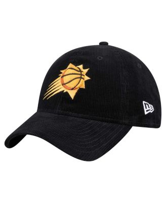 New Era - Men's Black Phoenix Suns Throwback Corded 9TWENTY Adjustable Hat