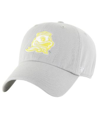 '47 Brand - Men's Gray Oregon Ducks Clean Up Adjustable Hat