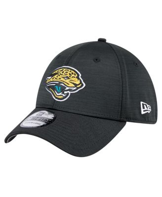 New Era - Men's Black Jacksonville Jaguars Throwback Active Tech 39THIRTY Flex Hat