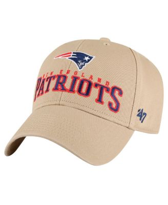 '47 Brand - Men's Khaki New England Patriots Powell MVP Adjustable Hat