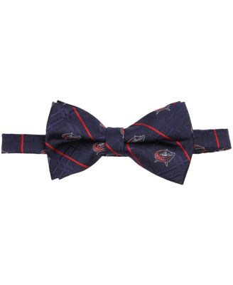 Eagles Wings - Men's Navy Columbus Blue Jackets Oxford Bow Tie