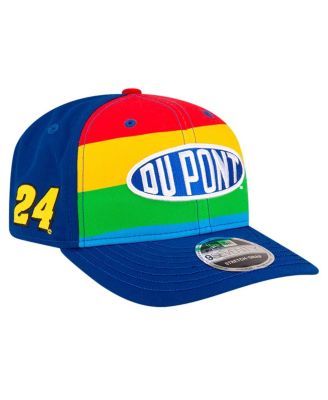 New Era - Men's Royal Jeff Gordon Rainbow 9SEVENTY Stretch-snap Hat