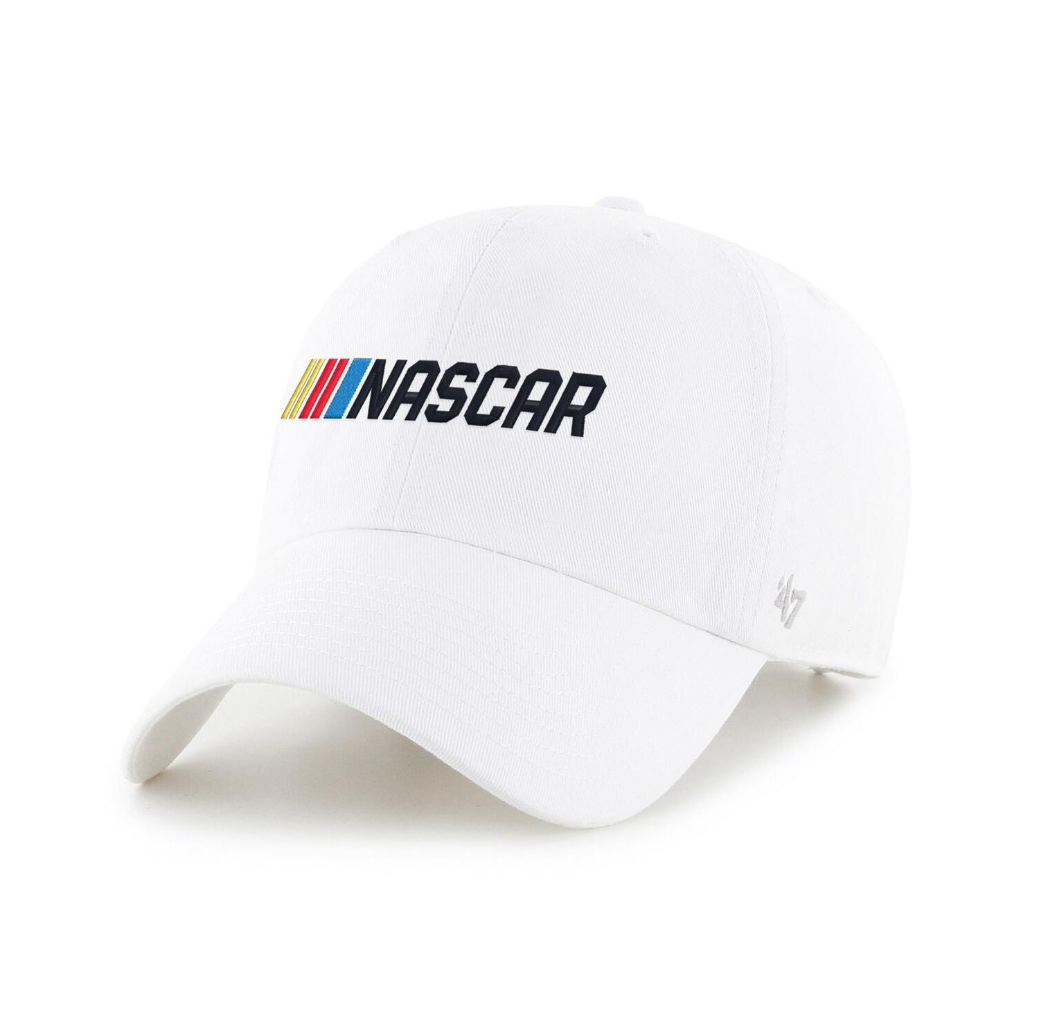 Men's White NASCAR Clean Up Adjustable Hat