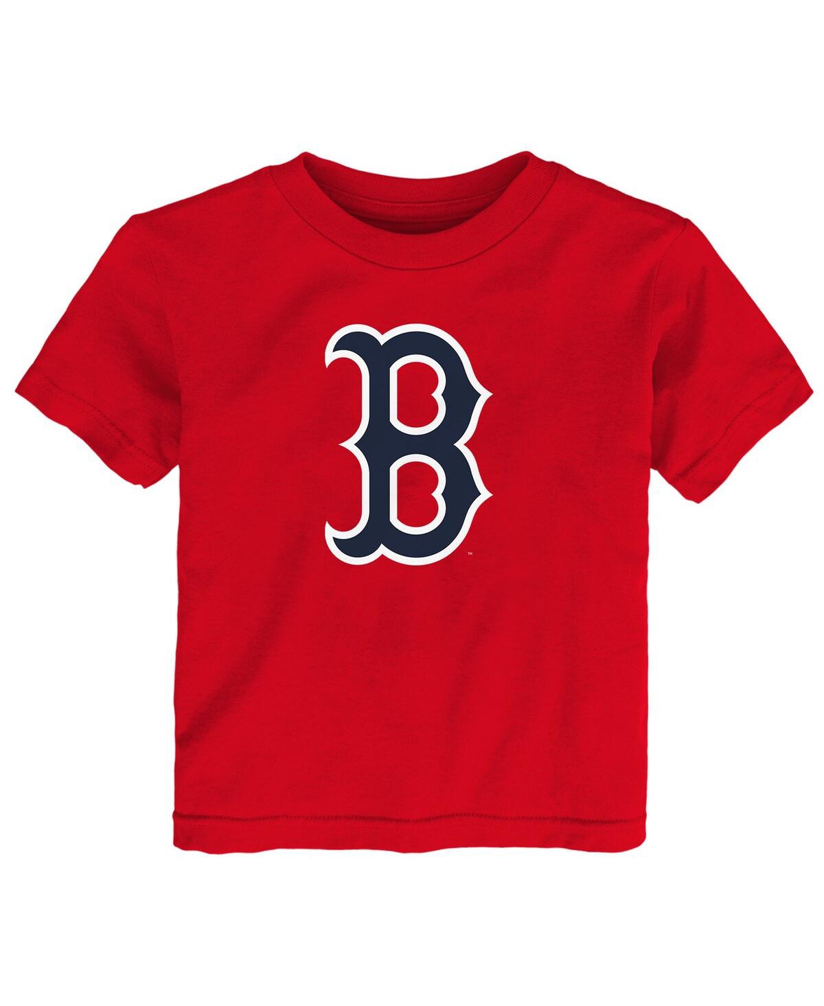 Outerstuff Toddler Red Boston Red Sox Primary Logo T-shirt In Red
