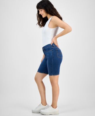 Women's Mid-Rise Shaping Bermuda Shorts