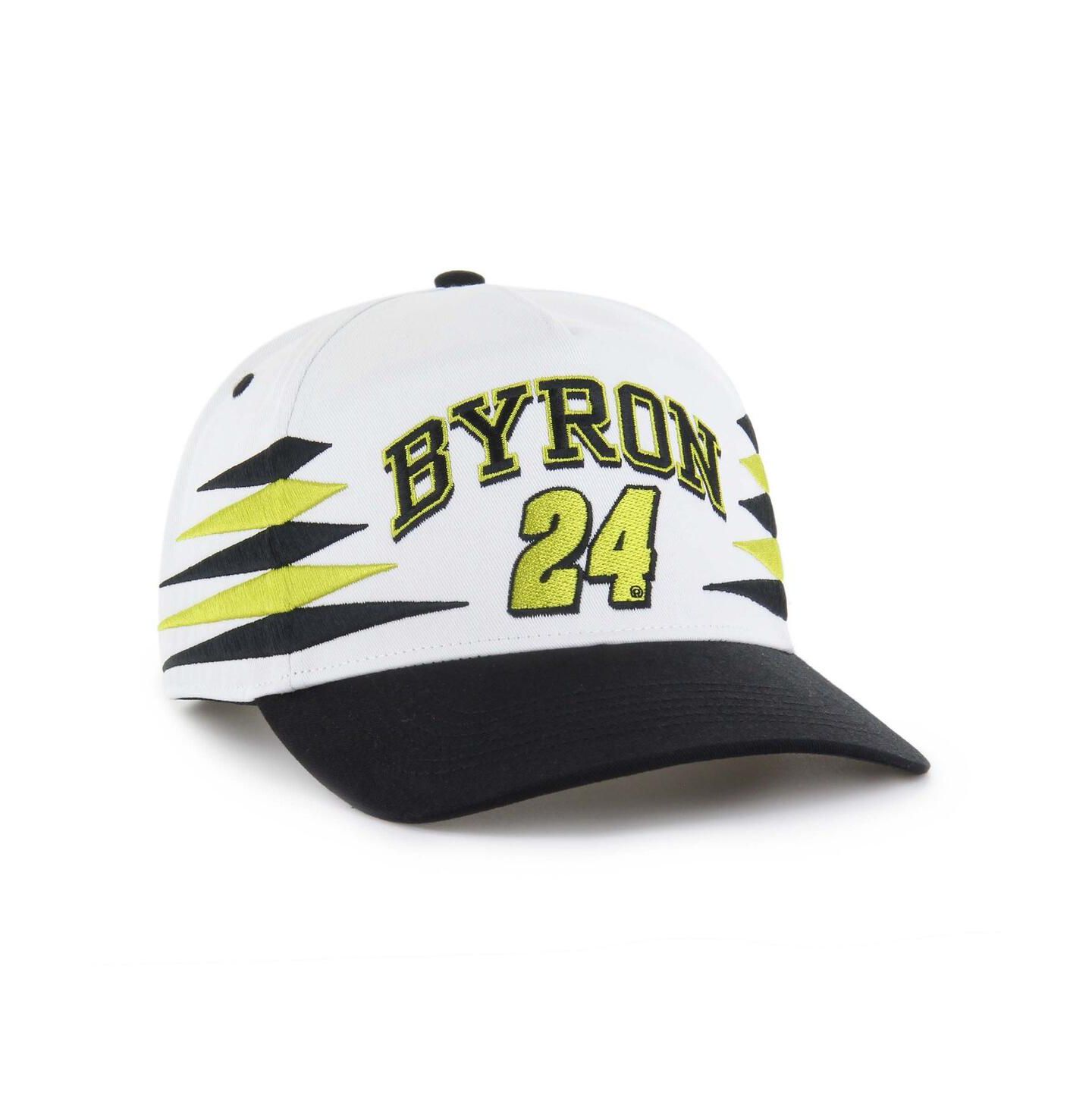 Мужская кепка '47 Brand White William Byron Diamond Cut Hitch Adjustable Hat — фото 3