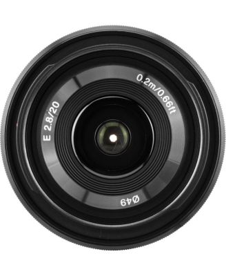 Sony SEL-20F28 E-Mount 20mm F2.8 Fixed Lens