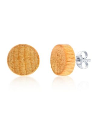 Stainless Steel 12mm Round Wood Suds - Natural wood 22$