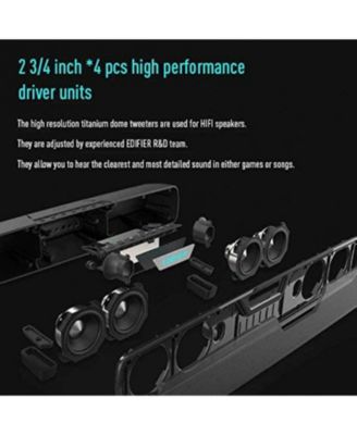 G7000 Wireless Subwoofer Gaming Bluetooth Speaker, DTS Surround Sound RGB Lighting Effects