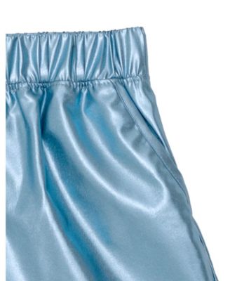 Little Girls Disney Queen Elsa T-Shirt and Shorts Outfit Set