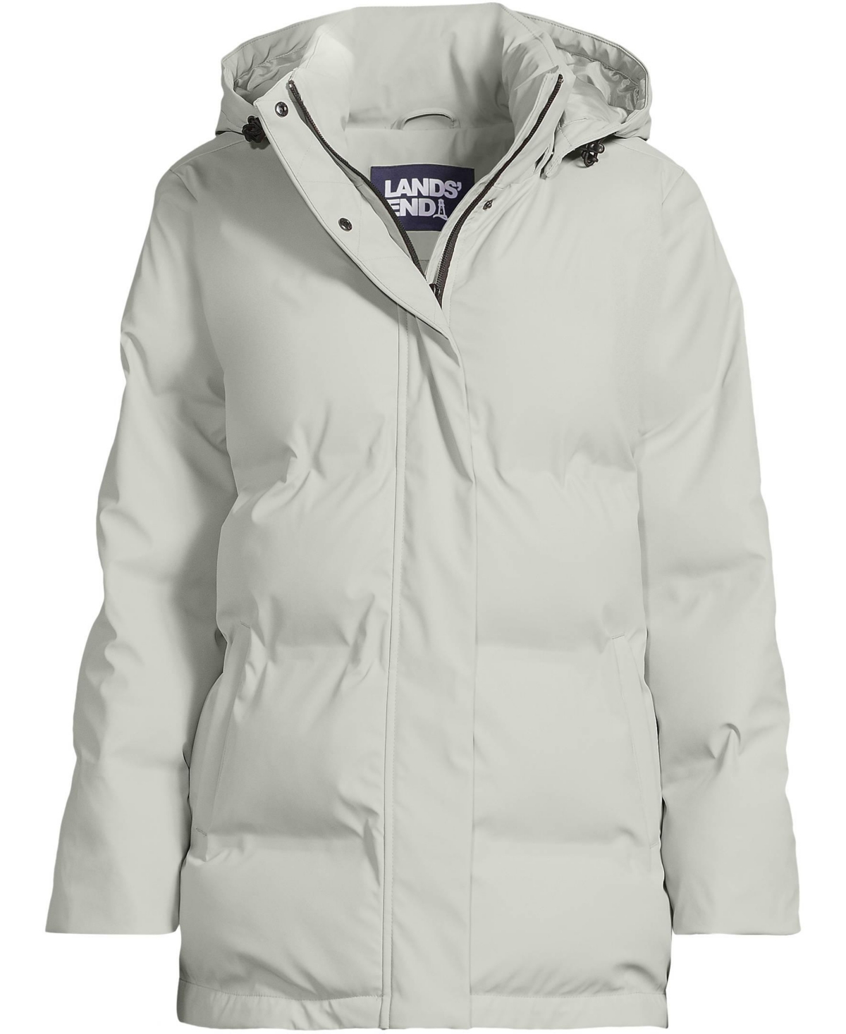 Lands' End Women's Squall Insulated Slicker Puffer Jacket