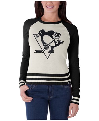'47 Brand Women's Pittsburgh Penguins Passblock Sweater